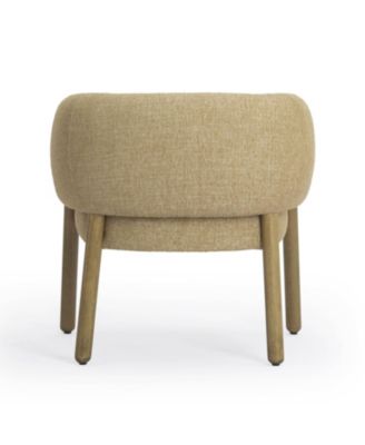 Foxy Performance Textured Fabric Accent Chair