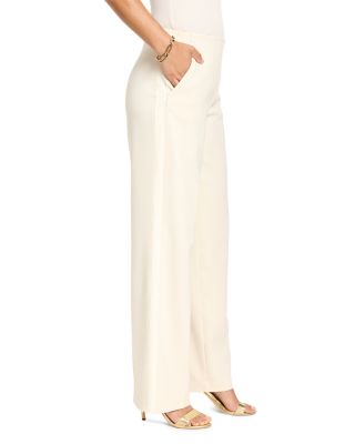 Lenox Wide Leg Sleek Stretch Tuxedo Pants