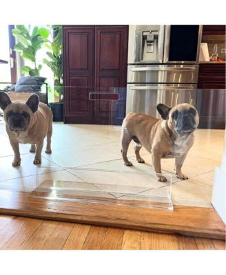 Low Clear Pet Gate Panel