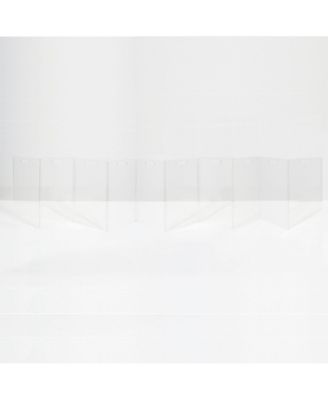 Low Pet Gate Zig Zag Options 10 panel