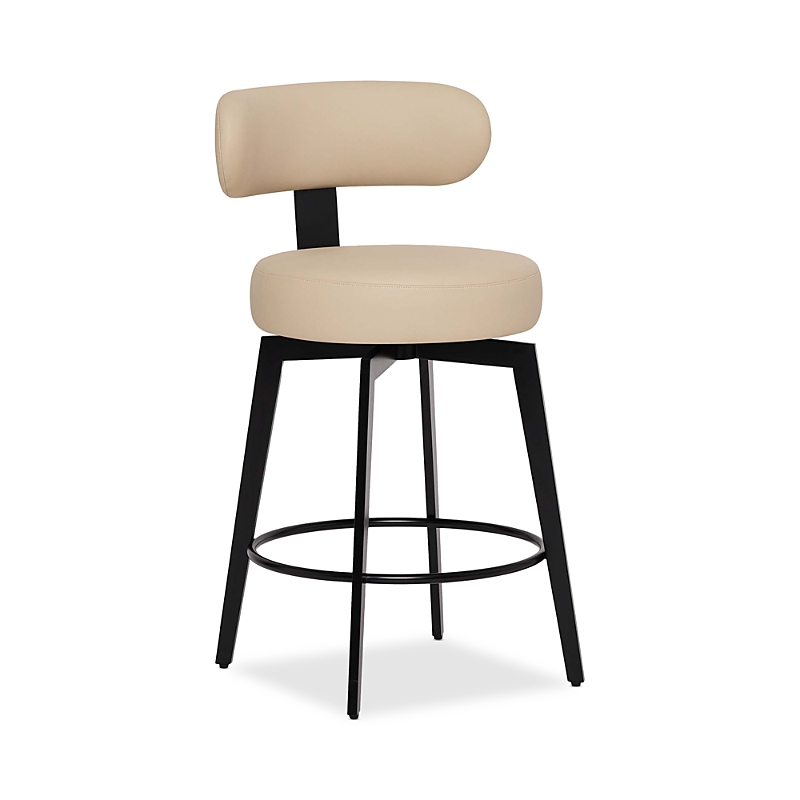 Interlude Home Clermont Counter Stool In White