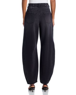 High Rise Barrel Jeans in Dinner Party