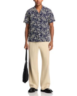 Short Sleeve Printed Camp Shirt