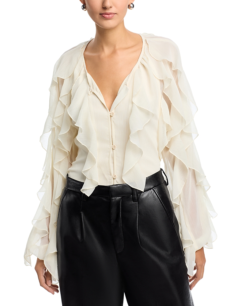 Area Stars Flyn Ruffle Blouse