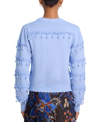 Pom Pom Trim Sweater