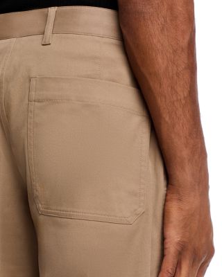 Relaxed Fit Brushed Chinos
