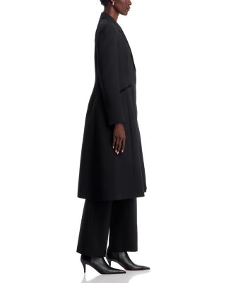 Fit & Flare Tuxedo Coat