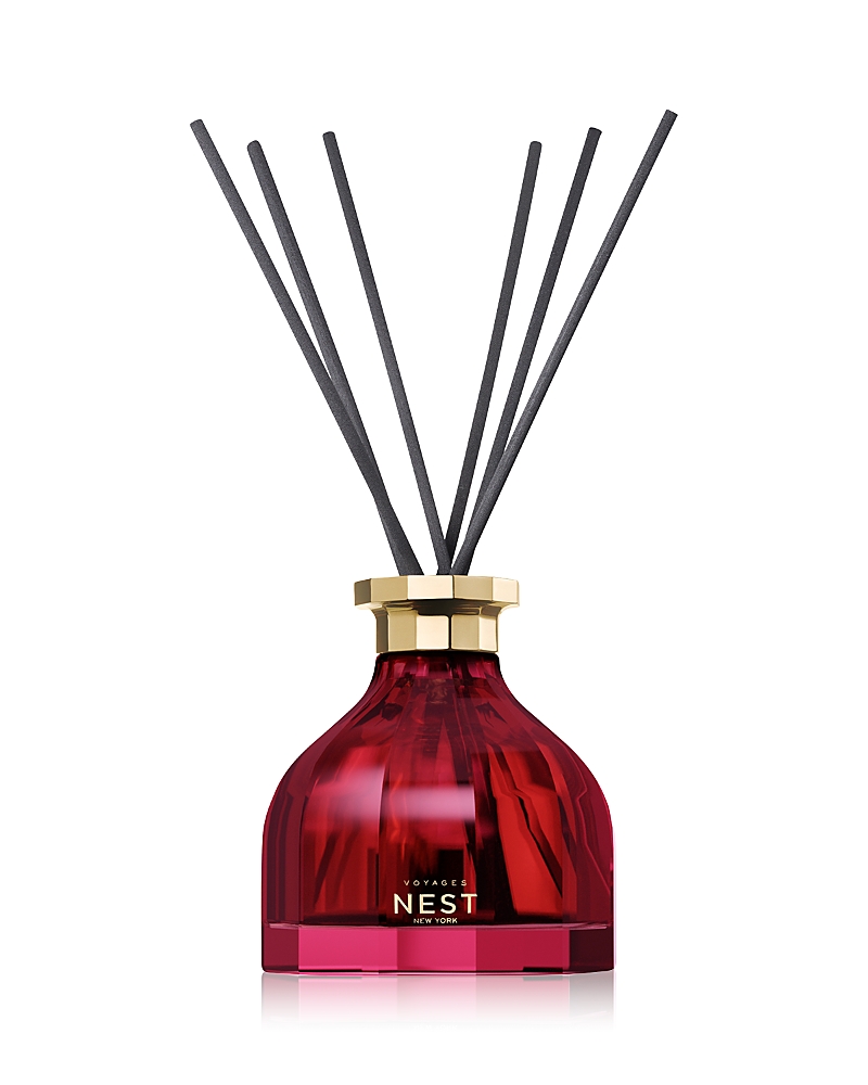 Nest New York Voyages Winter Soiree Reed Diffuser 16.9 Oz. In Burgundy