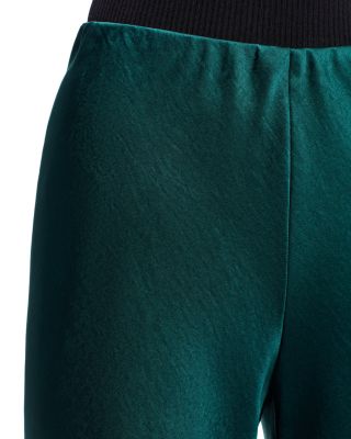 Fluid Satin Bias Pant