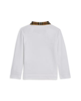 Boys' Johane Check Long Sleeve Polo Shirt, Little Kid, Big Kid- Exclusive