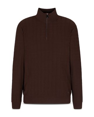 Knit Quarter Zip Sweater