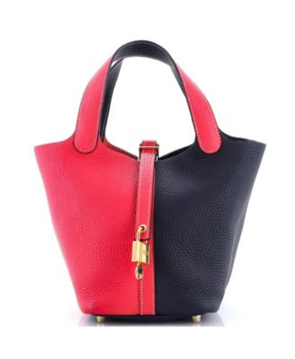 PM Casaque Picotin Lock Bag Clemence