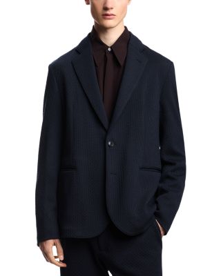 Jacquard Jersey Regular Fit Blazer