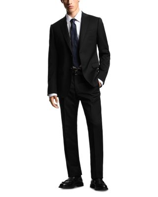 New York Regular Fit Textured Cotton Dress Shirt