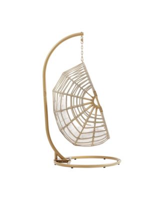 Amalie Wicker Rattan Outdoor Patio Rattan Swing Chair