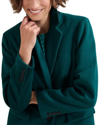 Lydia Long Wool Blend Coat