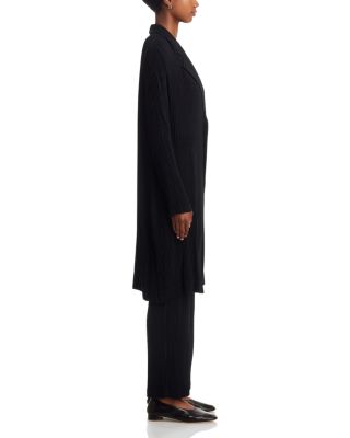 Hatching Pleats Coat