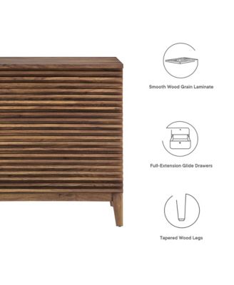 Render Large 3-Drawer Nightstand