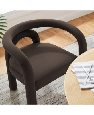 Astrid Performance Velvet Dining Chair