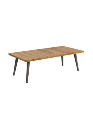Meadow Outdoor Patio Teak Wood Coffee Table