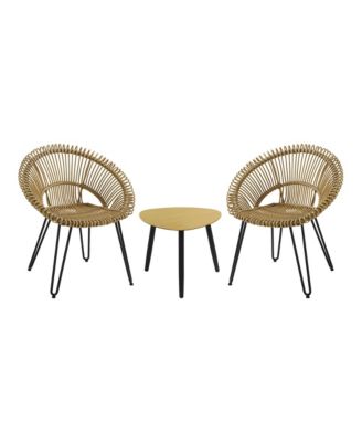 Ritanna Aluminum Outdoor Bistro, Set of 3
