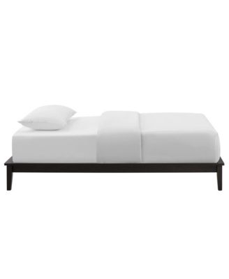 Lodge Wood Platform Bed Frame