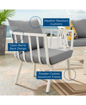 Riverside Outdoor Patio Aluminum Armchair