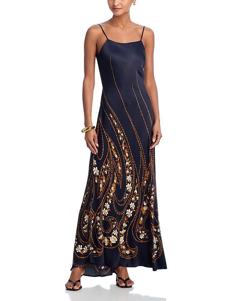 Farm Rio Garden Silhouette Slip Dress