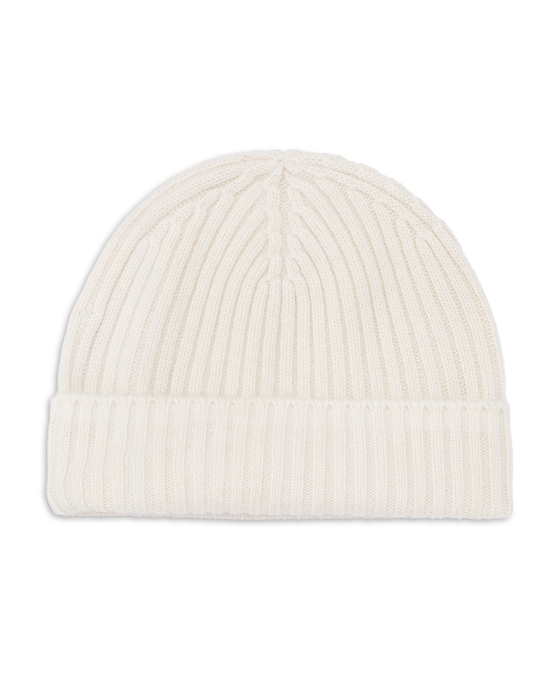 Jenni Kayne Cashmere Knit Beanie In White
