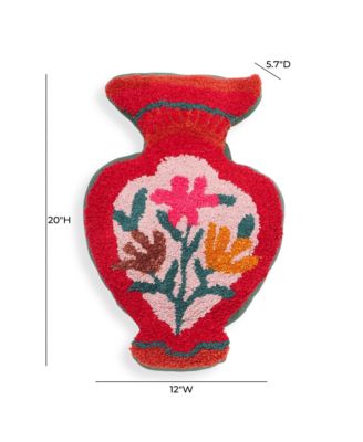  Amphorae Tufted Accent Pillow