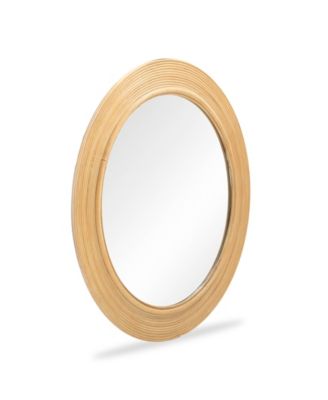 Tanya Rattan Round Wall Mirror