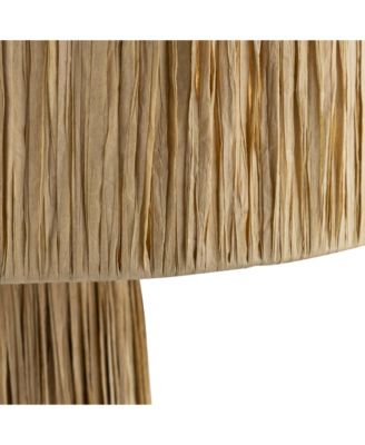  Shelby Raffia Table Lamp
