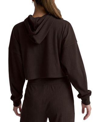 Breathe Easy Ribbed Hoodie