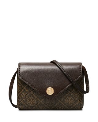 T Monogram Coated Canvas Wallet Crossbody