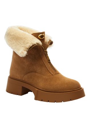 Women's Leah Shearling Lined Platform Boots