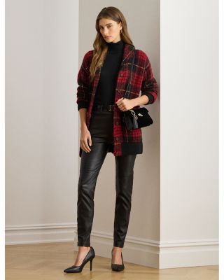 Lambskin Skinny Ankle Pant