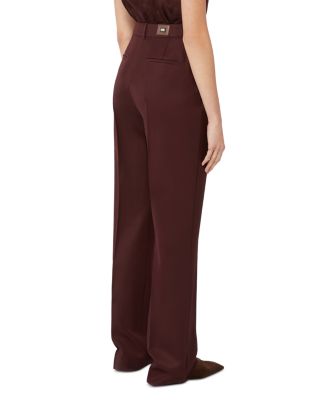 Cannes Cherry Wool Pants