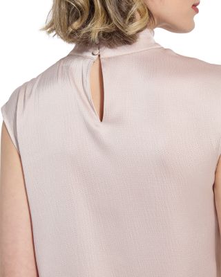 Aisha Draped Satin Top