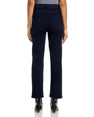 Le Sleek High Rise Straight Jeans in Femma