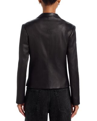 The Leather Smart Blazer