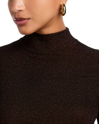 The Lurex Turtleneck Tee