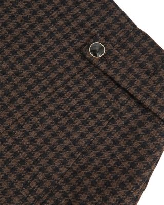 Elle Check Mini Skirt