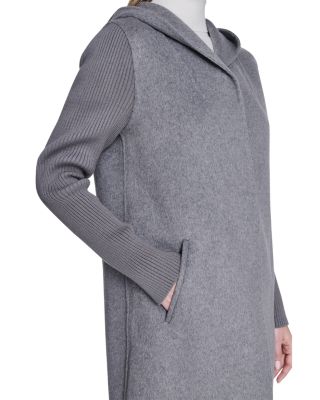 Hooded Double Face Coat