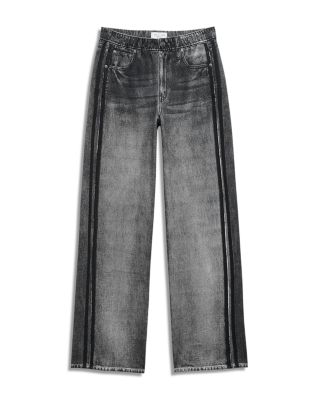 Miramar Terry Wide Leg Track Pants