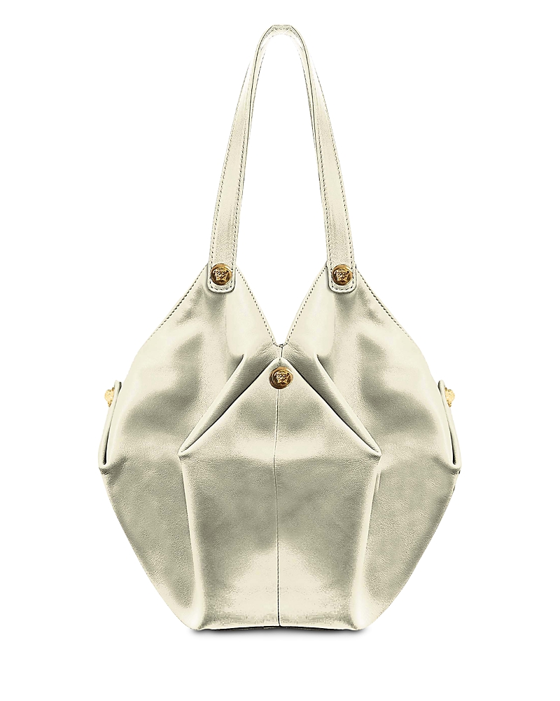 Versace Protea Leather Shoulder Bag