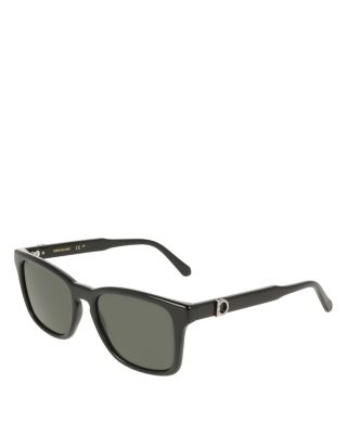 Solid Rectangular Sunglasses, 55mm