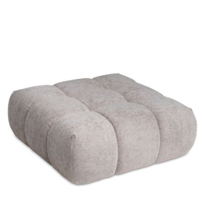 Ballare Fabric Square Ottoman
