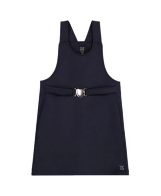  Girls' Milano Jumper Dress with Buckle Detail - Little Kid