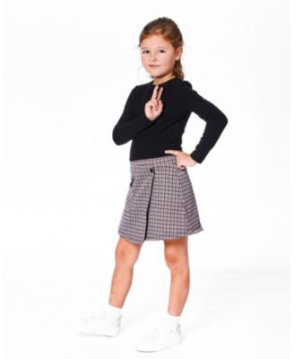  Girls' Bi-Material Dress - Big Kid