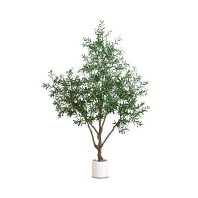 8&#39; Artificial Grand Olive Tree